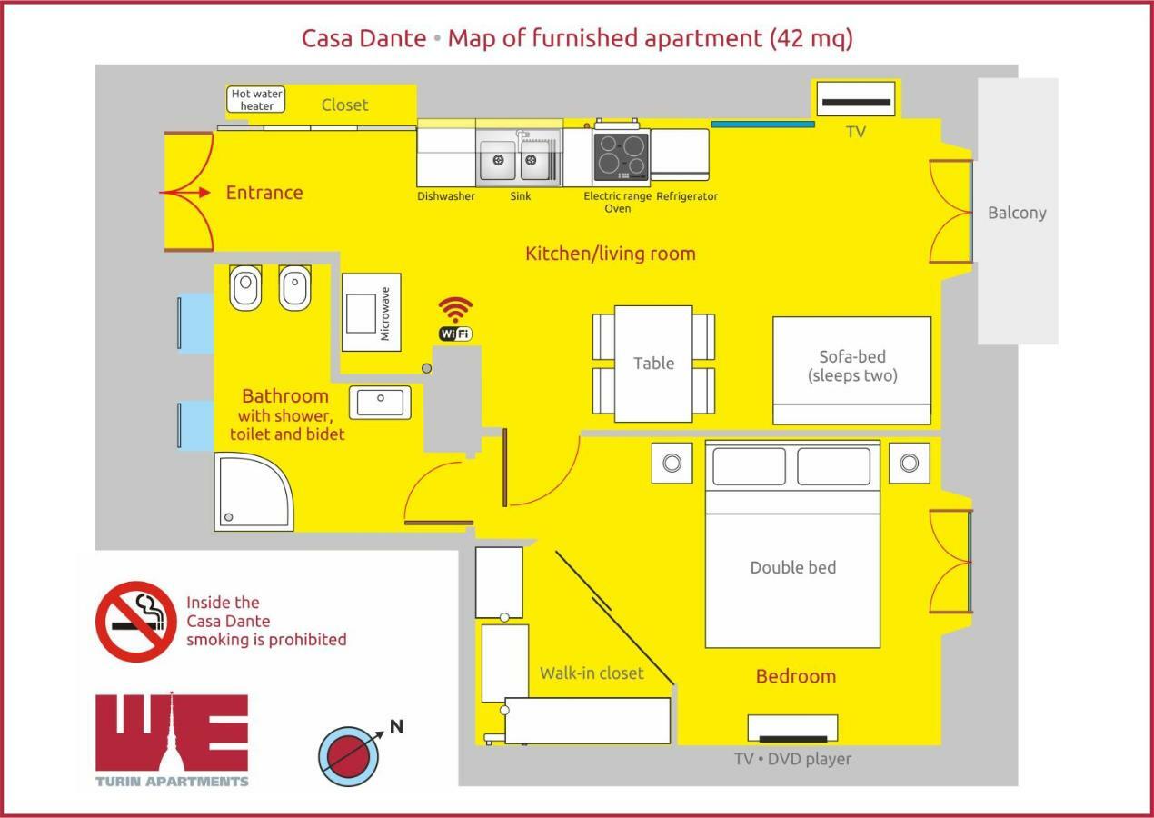 Casa Dante Apartment Turin Exterior photo